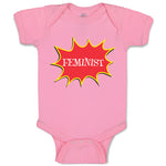 Baby Clothes Feminist Feminism Feminist Baby Bodysuits Boy & Girl Cotton