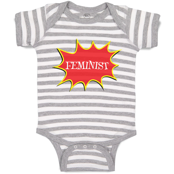 Baby Clothes Feminist Feminism Feminist Baby Bodysuits Boy & Girl Cotton