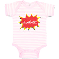 Baby Clothes Feminist Feminism Feminist Baby Bodysuits Boy & Girl Cotton