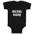 Baby Clothes Metal Baby Text Silhouette Funny Baby Bodysuits Boy & Girl Cotton
