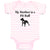 Baby Clothes My Brother Is A Pitbull Dog Lover Pet Baby Bodysuits Cotton