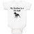 Baby Clothes My Brother Is A Pitbull Dog Lover Pet Baby Bodysuits Cotton