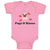 Baby Clothes Pug and Kisses Dog Lover Pet Baby Bodysuits Boy & Girl Cotton