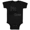 Baby Clothes Pit Crew Car Auto Transportation Baby Bodysuits Boy & Girl Cotton