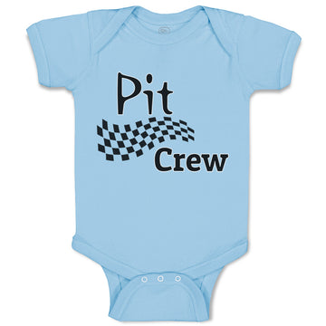 Baby Clothes Pit Crew Car Auto Transportation Baby Bodysuits Boy & Girl Cotton