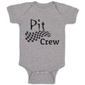 Baby Clothes Pit Crew Car Auto Transportation Baby Bodysuits Boy & Girl Cotton