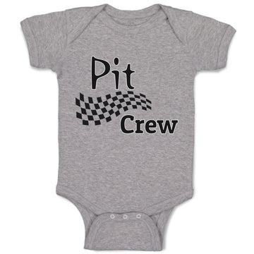 Baby Clothes Pit Crew Car Auto Transportation Baby Bodysuits Boy & Girl Cotton