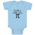 Baby Clothes Daddy's Little Cutie Baby Bodysuits Boy & Girl Cotton