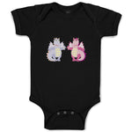 Baby Clothes Dinosaur Couple Animals Dinosaurs Baby Bodysuits Boy & Girl Cotton