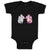 Baby Clothes Dinosaur Couple Animals Dinosaurs Baby Bodysuits Boy & Girl Cotton