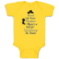 Baby Clothes Round up Your Daughters There's A New Cowboy in Town Baby Bodysuits