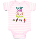 Baby Clothes New Girl on The Farm Western Baby Bodysuits Boy & Girl Cotton