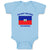 Baby Clothes I'M Not Yelling I Am Haitian Haiti Countries Baby Bodysuits Cotton