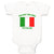 Baby Clothes I'M Not Yelling I Am Italian Italy Countries Baby Bodysuits Cotton