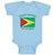 Baby Clothes I'M Not Yelling I Am Guyanese Guyana Countries Baby Bodysuits