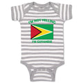 Baby Clothes I'M Not Yelling I Am Guyanese Guyana Countries Baby Bodysuits