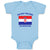Baby Clothes I'M Not Yelling I Am Croatian Croatia Countries Baby Bodysuits