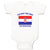 Baby Clothes I'M Not Yelling I Am Croatian Croatia Countries Baby Bodysuits