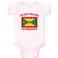 Baby Clothes I'M Not Yelling I Am Grenadian Grenada Countries Baby Bodysuits