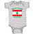 Baby Clothes I'M Not Yelling I Am Lebanese Lebanon Countries Baby Bodysuits