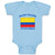 Baby Clothes I'M Not Yelling I Am Colombians Colombia Countries Baby Bodysuits