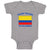 Baby Clothes I'M Not Yelling I Am Colombians Colombia Countries Baby Bodysuits