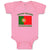 Baby Clothes I'M Not Yelling I Am Portuguese Portugal Countries Baby Bodysuits