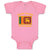 Baby Clothes I'M Not Yelling I Am Sri Lankan Countries Baby Bodysuits Cotton