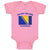 Baby Clothes I'M Not Yelling I Am Bosnian Countries Baby Bodysuits Cotton