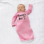 Baby Sleeper Gowns Nonie's Boy Grandmother Grandma Baby Nightgowns Cotton - Cute Rascals