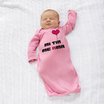 Baby Sleeper Gowns Spanish Mi Tia Me Ama Aunt Loves Me Baby Nightgowns Cotton - Cute Rascals