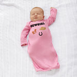 Baby Sleeper Gowns Cowgirl Pictures Hat Boots Horse Shoe Baby Nightgowns Cotton - Cute Rascals