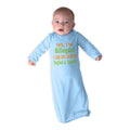 Baby Sleeper Gowns Yes I'M Bilingual I Can Cry in English and Spanish Cotton