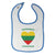 Cloth Bibs for Babies Adorable Lithuanian Heart Countries Baby Accessories - Cute Rascals