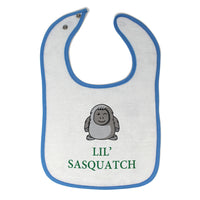 Cloth Bibs for Babies Lil' Sasquatch Baby Accessories Burp Cloths Cotton - Cute Rascals