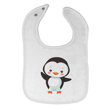 Cloth Bibs for Babies Penguin Baby Greeting Ocean Sea Life Baby Accessories