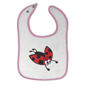 Cloth Bibs for Babies Ladybug Flying Baby Accessories Burp Cloths Cotton