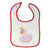 Baby Girl Bibs Swan Princess Burp Cloths Contrast Trim Burp Cloths Cotton - Cute Rascals