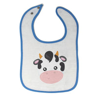 Cloth Bibs for Babies Cow Face Farm Baby Accessories Burp Cloths Cotton - Cute Rascals