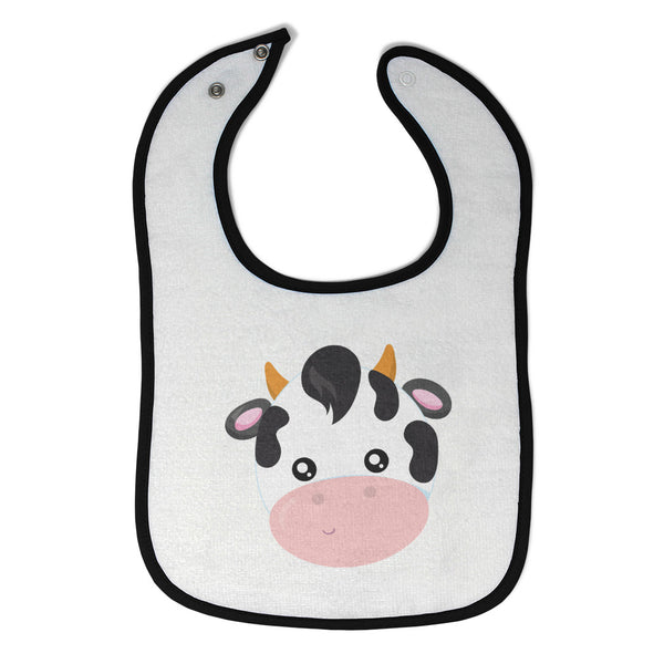 Cloth Bibs for Babies Cow Face Farm Baby Accessories Burp Cloths Cotton - Cute Rascals