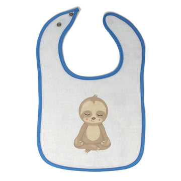 Cloth Bibs for Babies Sloth Yoga Safari Baby Accessories Burp Cloths Cotton