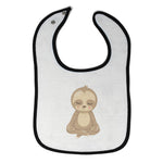 Cloth Bibs for Babies Sloth Yoga Safari Baby Accessories Burp Cloths Cotton - Cute Rascals