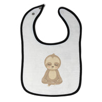 Cloth Bibs for Babies Sloth Yoga Safari Baby Accessories Burp Cloths Cotton - Cute Rascals