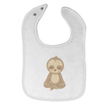 Cloth Bibs for Babies Sloth Yoga Safari Baby Accessories Burp Cloths Cotton - Cute Rascals