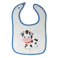 Cloth Bibs for Babies Cow Bell Farm Baby Accessories Burp Cloths Cotton - Cute Rascals