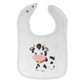 Cloth Bibs for Babies Cow Bell Farm Baby Accessories Burp Cloths Cotton