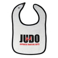 Cloth Bibs for Babies Judo Japanese Martial Arts Sport Baby Accessories Cotton