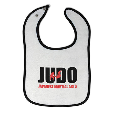 Cloth Bibs for Babies Judo Japanese Martial Arts Sport Baby Accessories Cotton