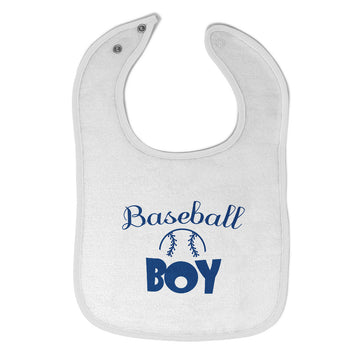 Baby Boy Bibs Baseball Boy Baseball Sports Baseball Burp Cloths Contrast Trim