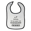 Cloth Bibs for Babies My First Birthday The 1 Where I Was Quarantined 2020